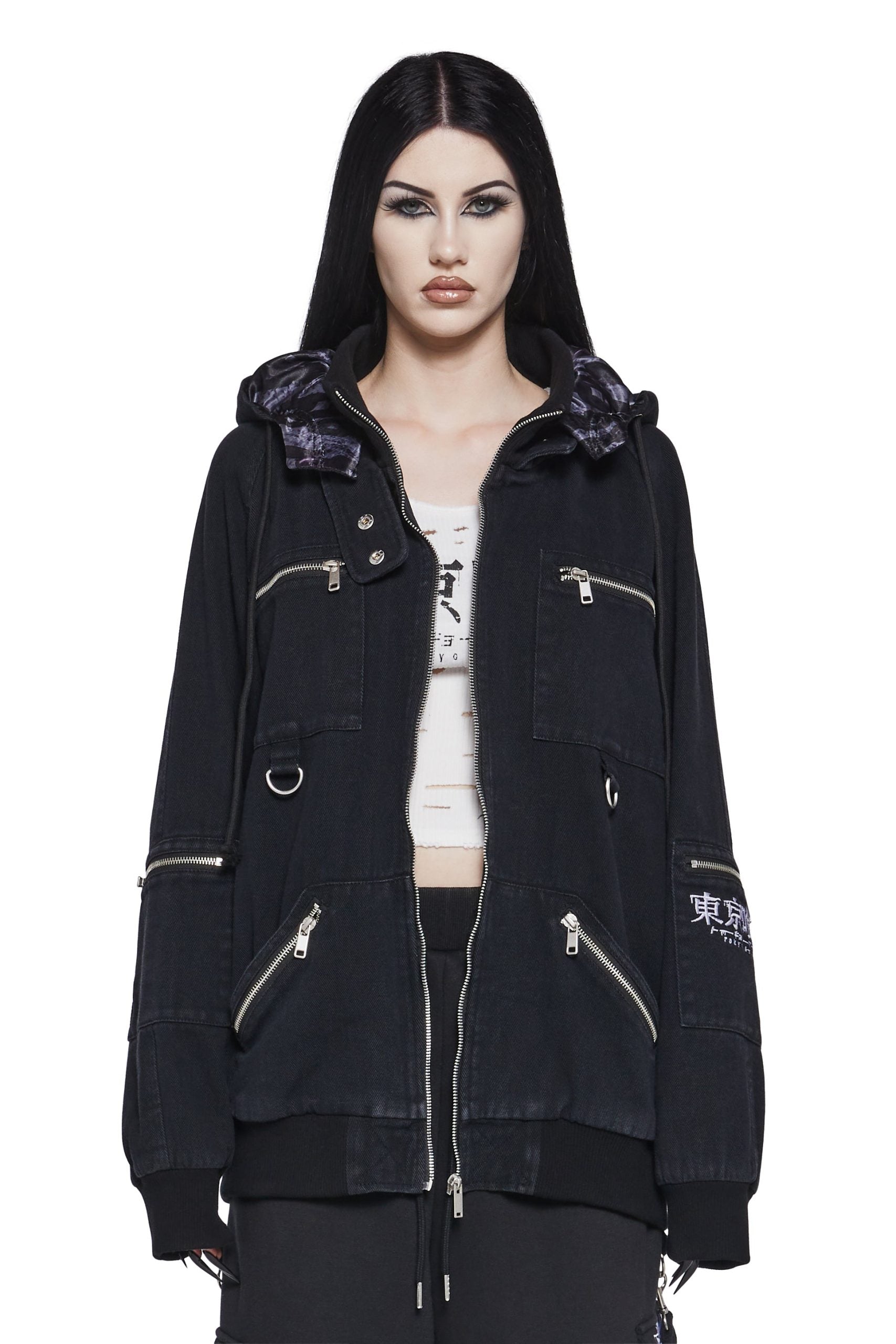 Deeper Layers Washed Denim Jacket