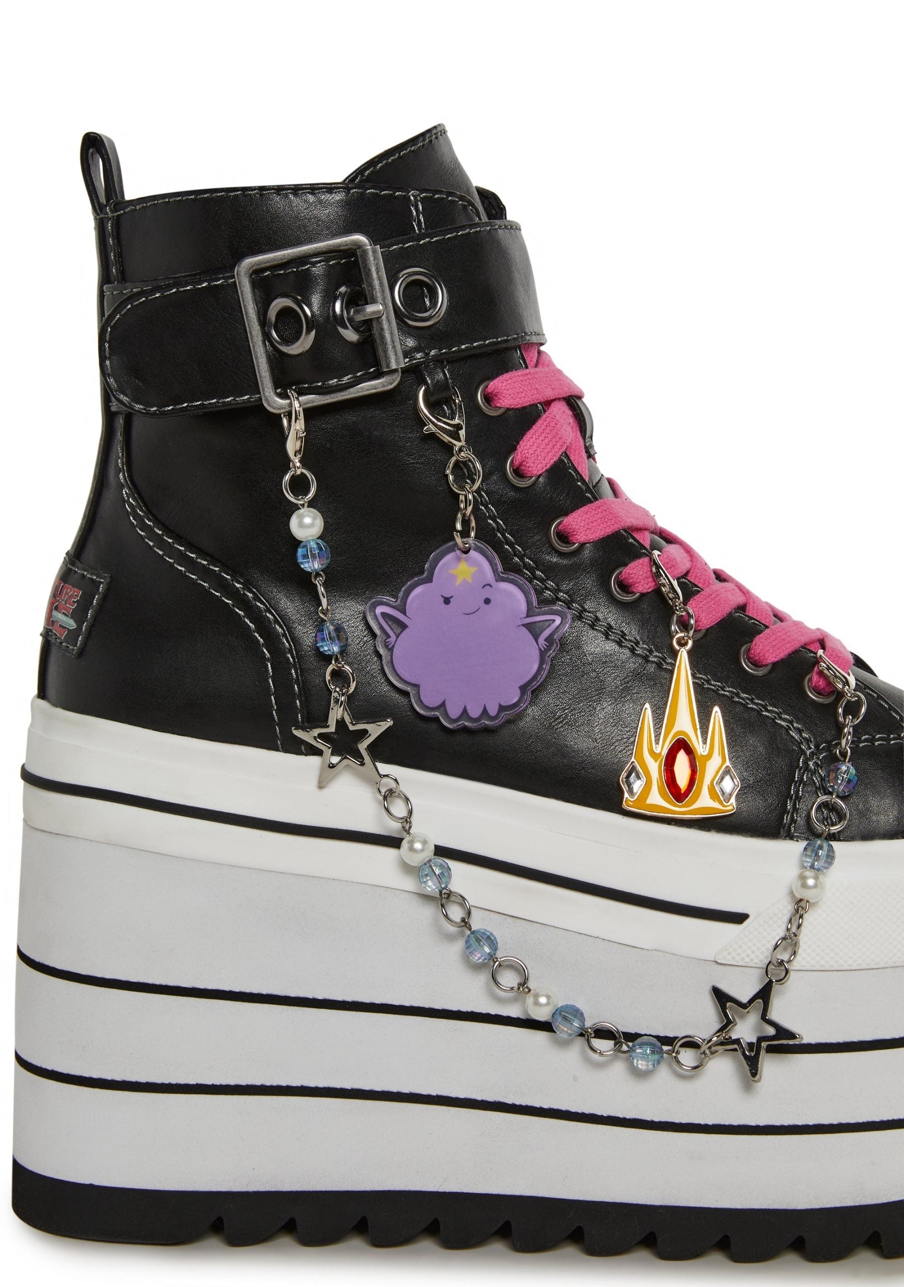 Adventure Time Charm Platform Sneakers