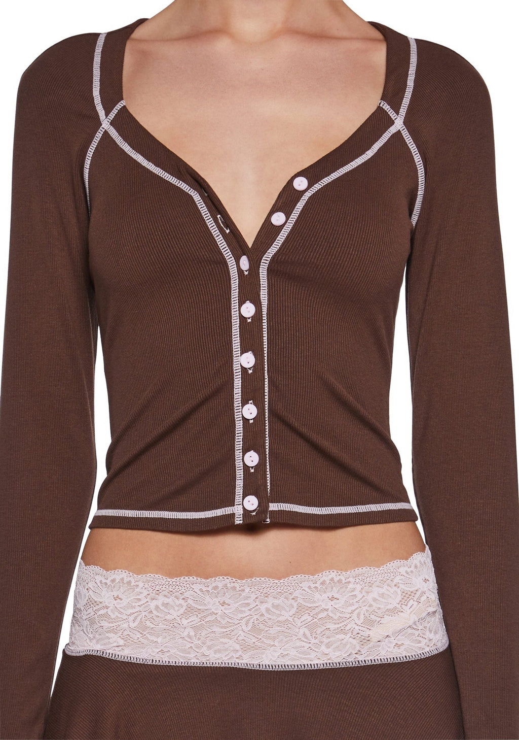 Hallway Season Skirt Set – Brown
