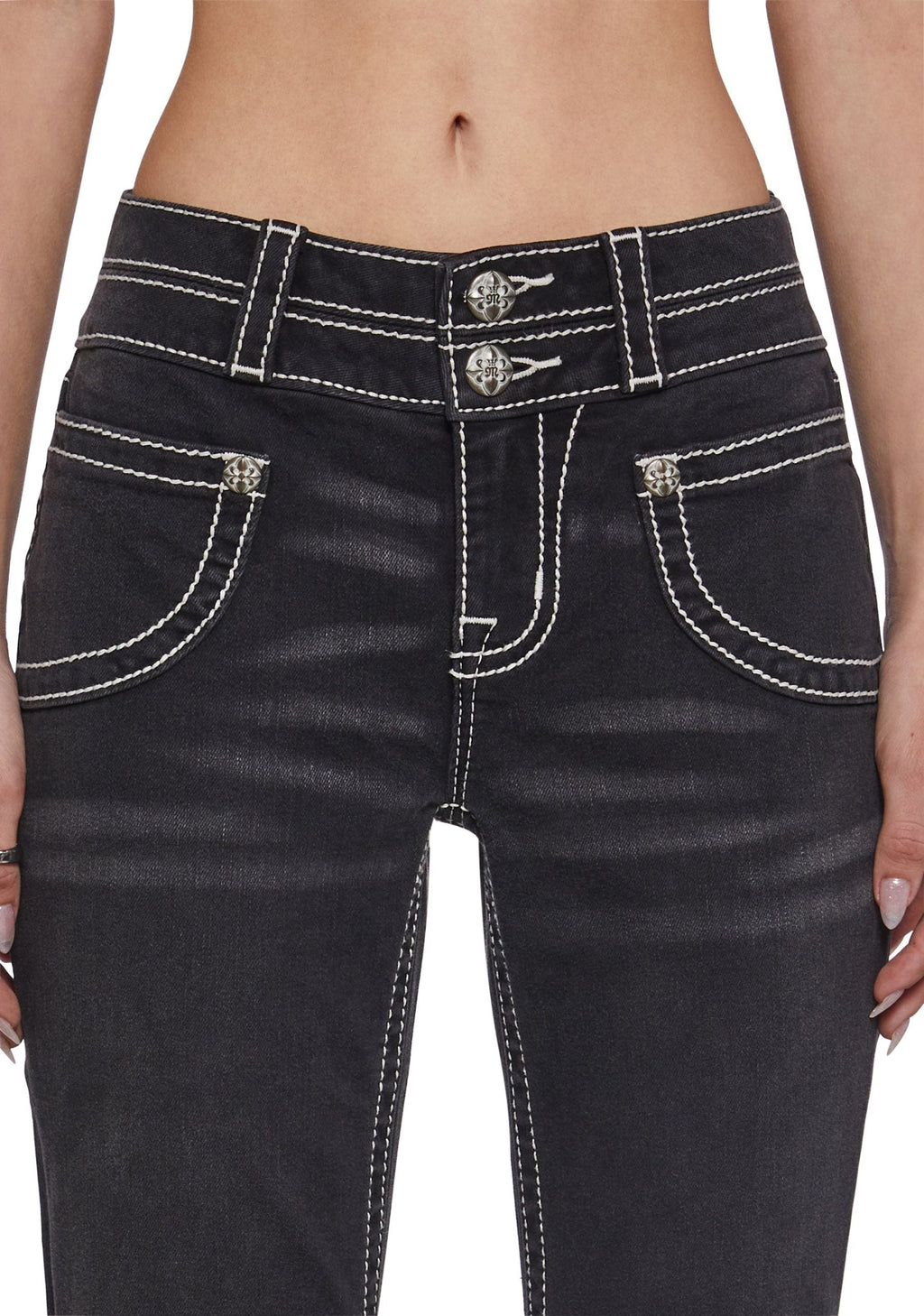 32″ Mid Rise Boot Jeans