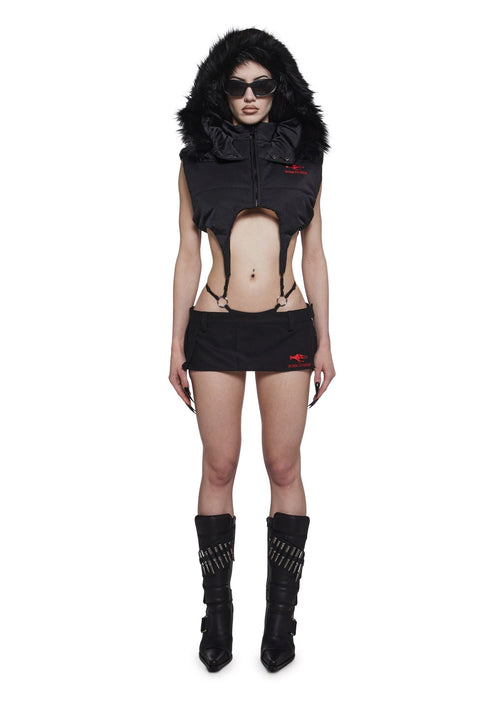 Born To Ride Puffer Vest