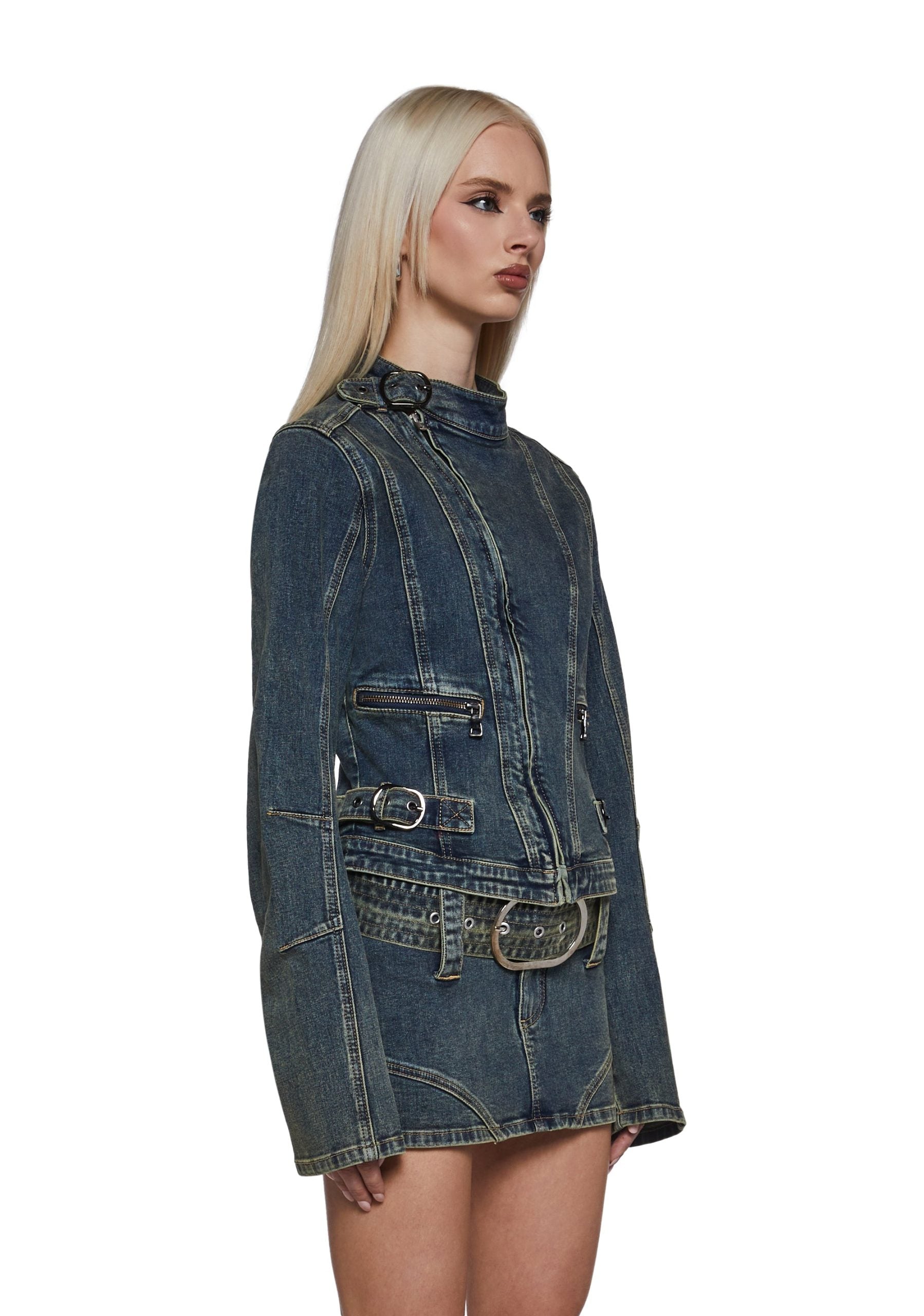 Kenzie Asymmetrical Moto Jacket