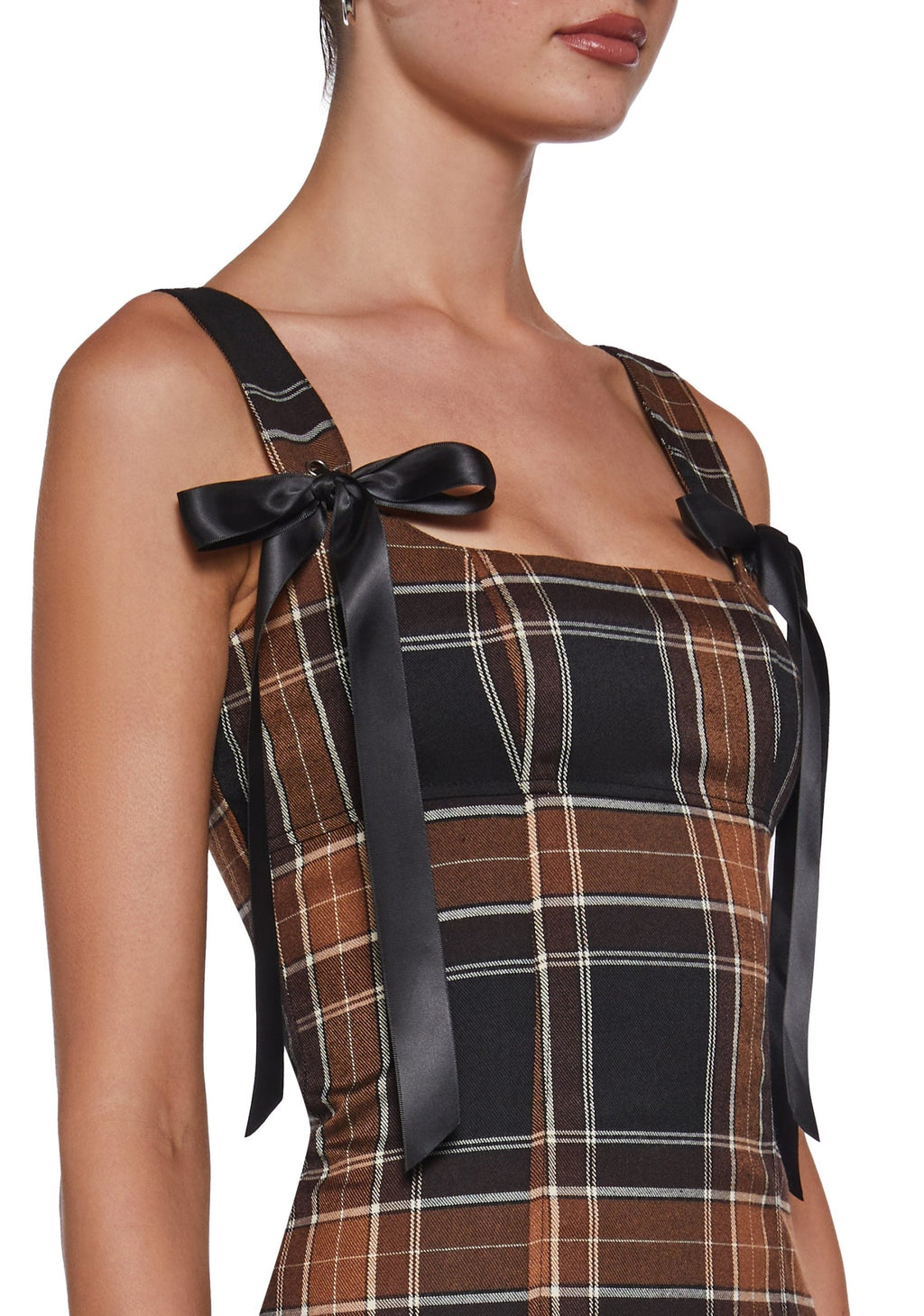 Pixie Stardust Mini Dress – Plaid