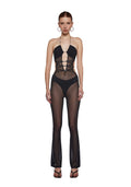 Dancefloor Nights Mesh Jumpsuit