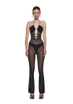 Dancefloor Nights Mesh Jumpsuit