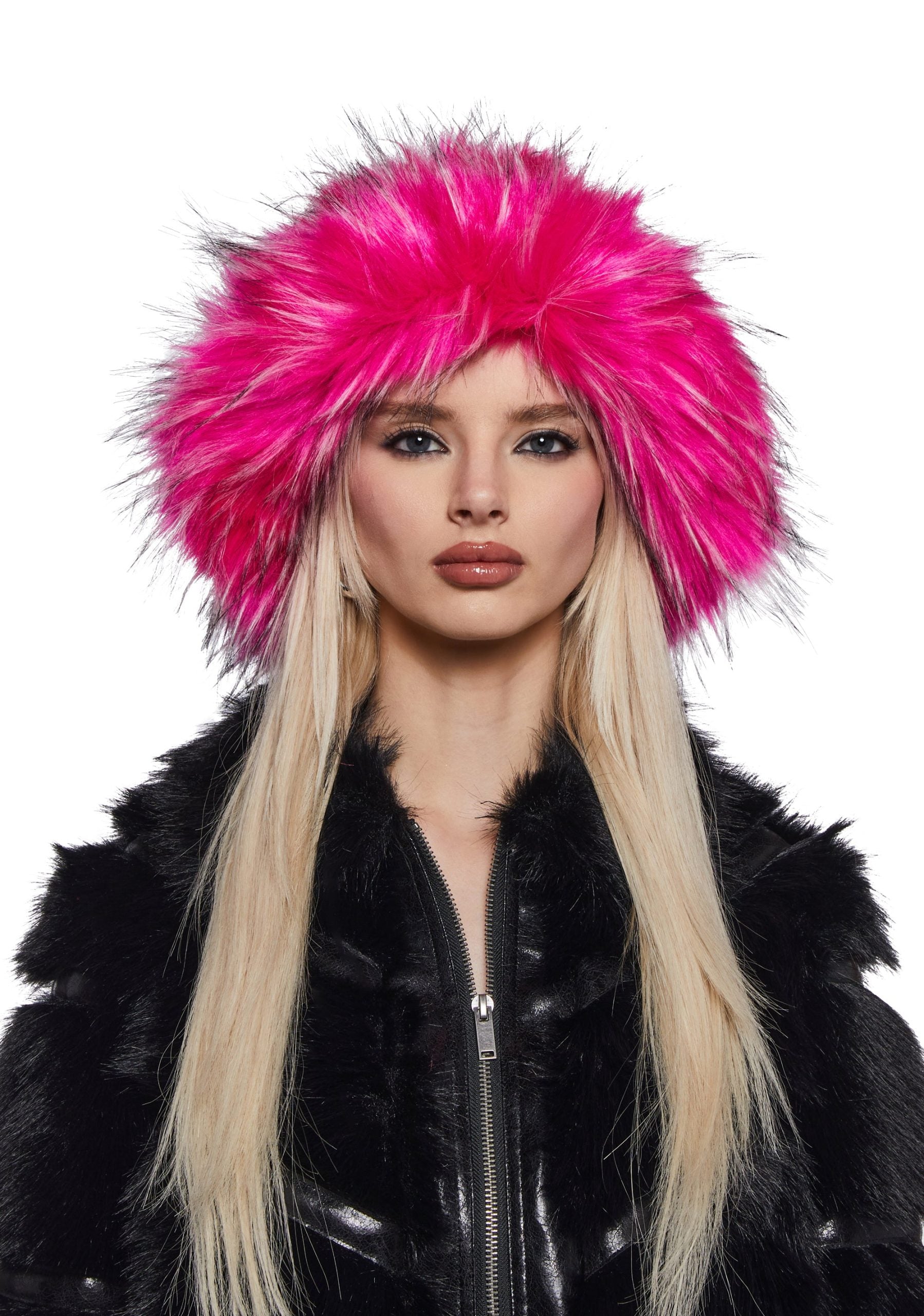 Flirty Fuzzy Bucket Hat – Pink