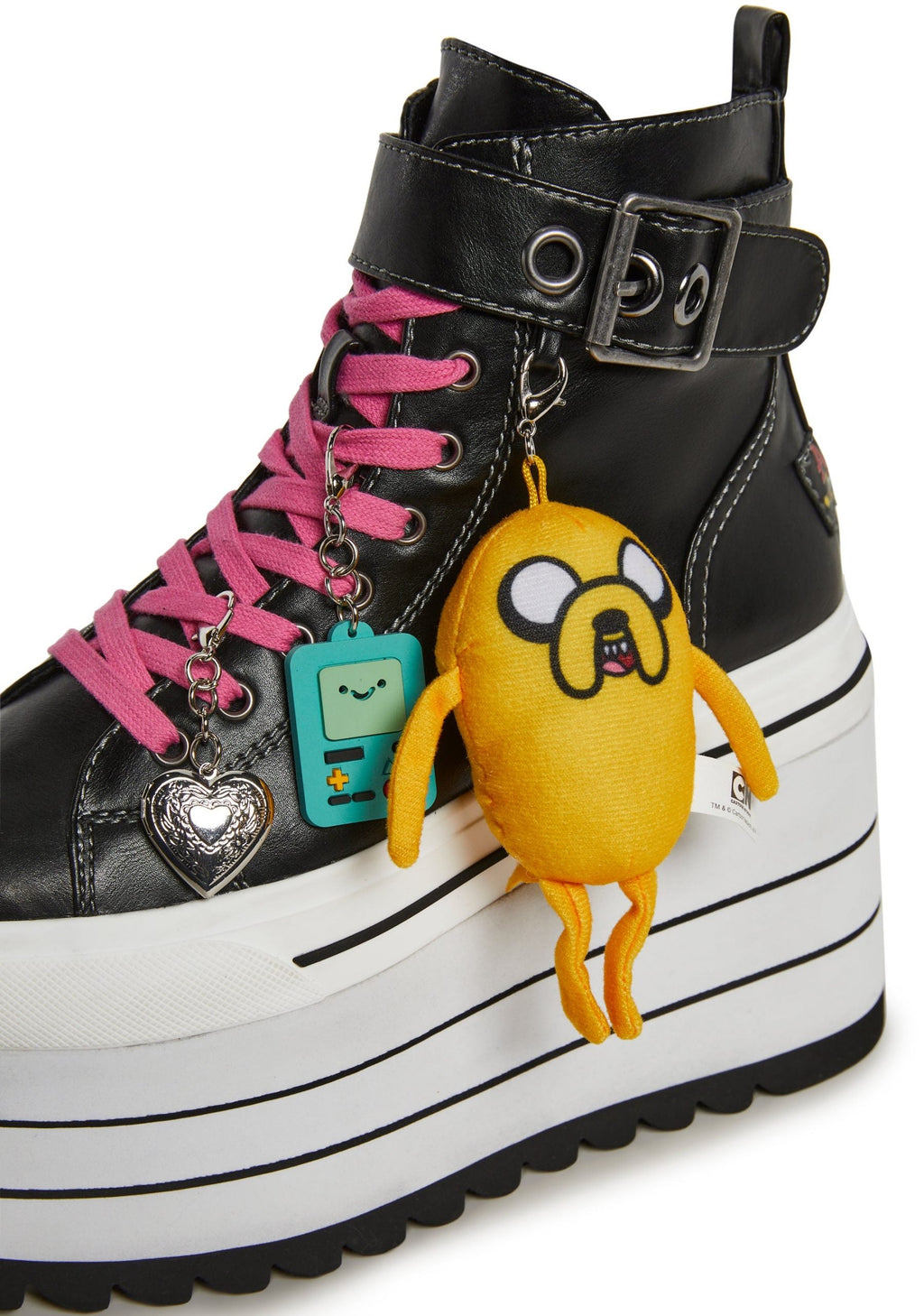 Adventure Time Charm Platform Sneakers