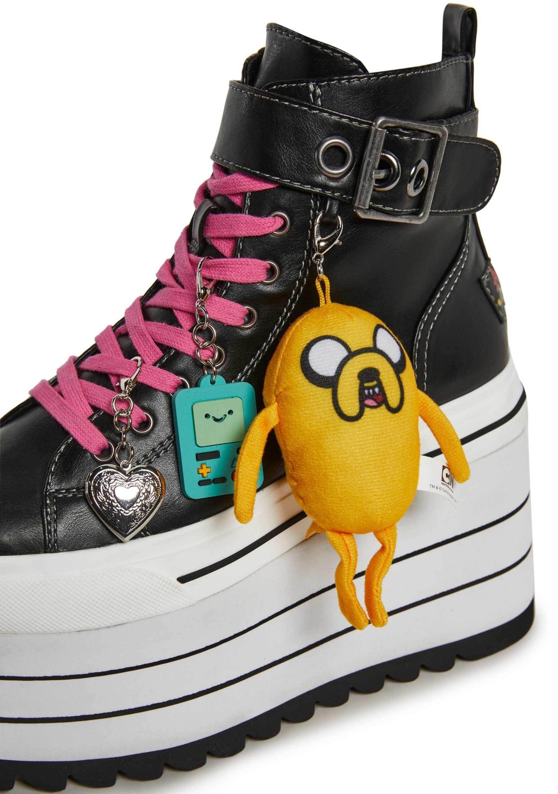 Adventure Time Charm Platform Sneakers