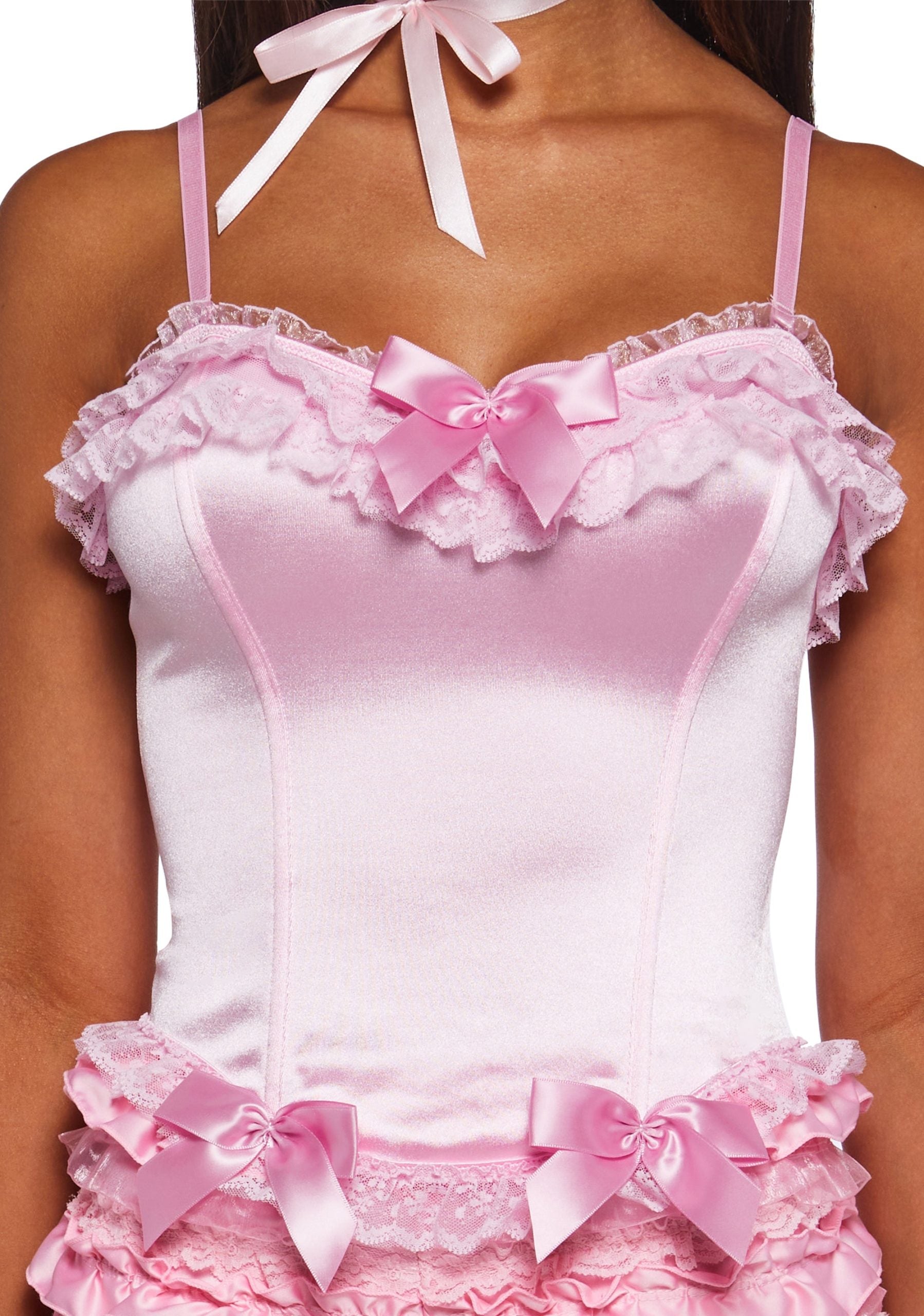 Romantic Age Corset Top – Pink
