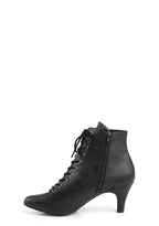 Divine-1020 Ankle Boot-Black PU