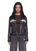 Tough Cutie Vegan Leather Jacket