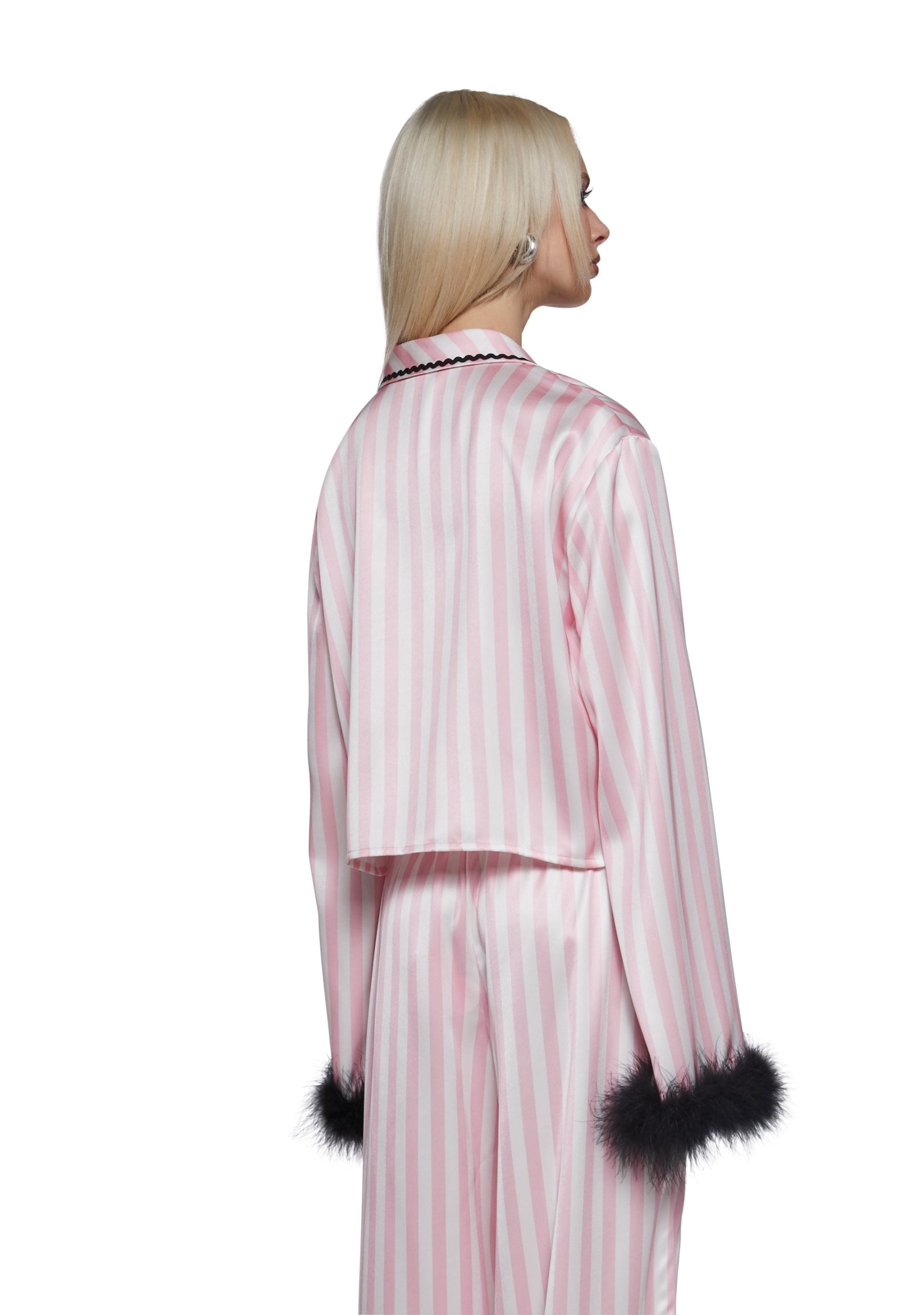 Retro Cutie Satin Sleep Shirt