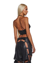 Moto Dickini Top – Black