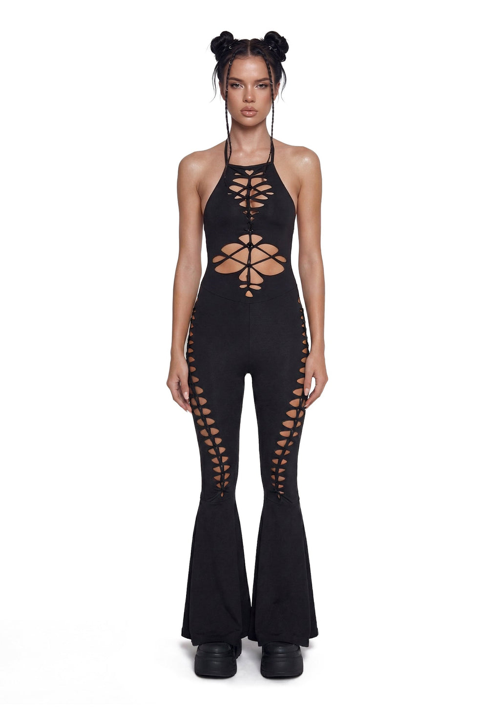 Submerged Ecstasy Cut Out Jumpsuit