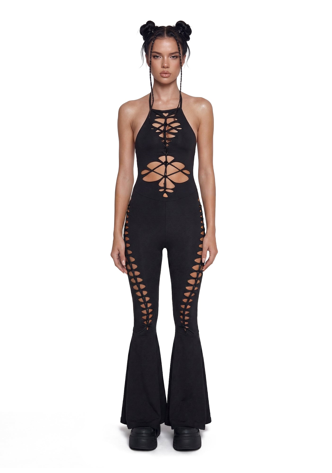 Submerged Ecstasy Cut Out Jumpsuit