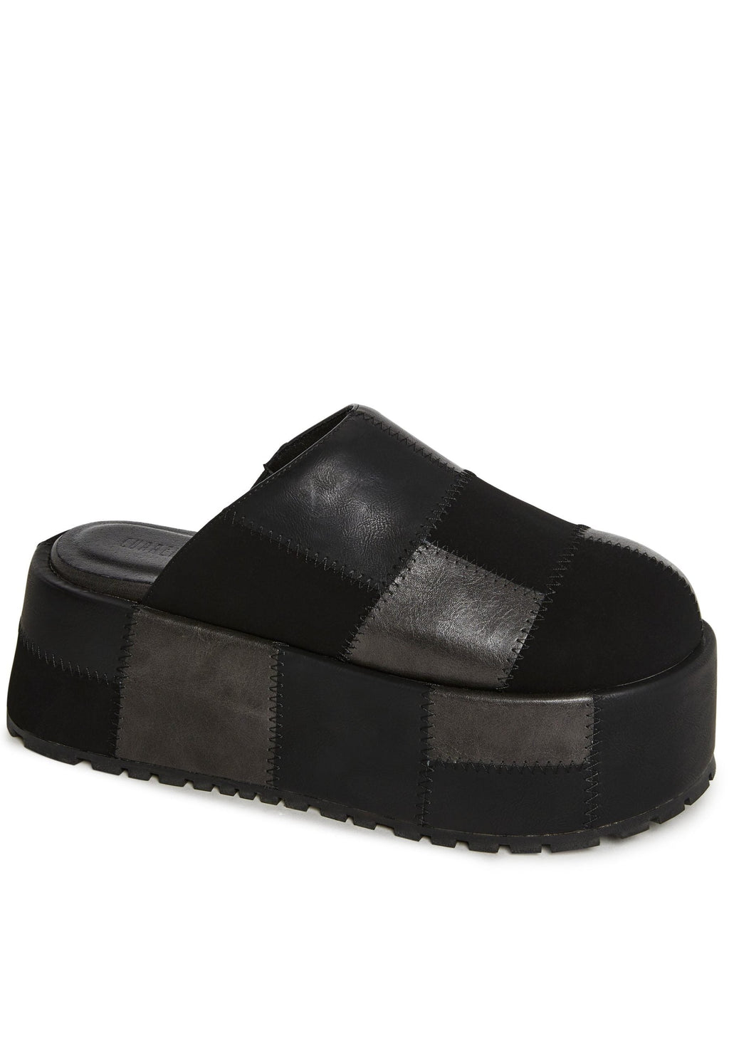 Gritty Rebel Platform Clogs – Black