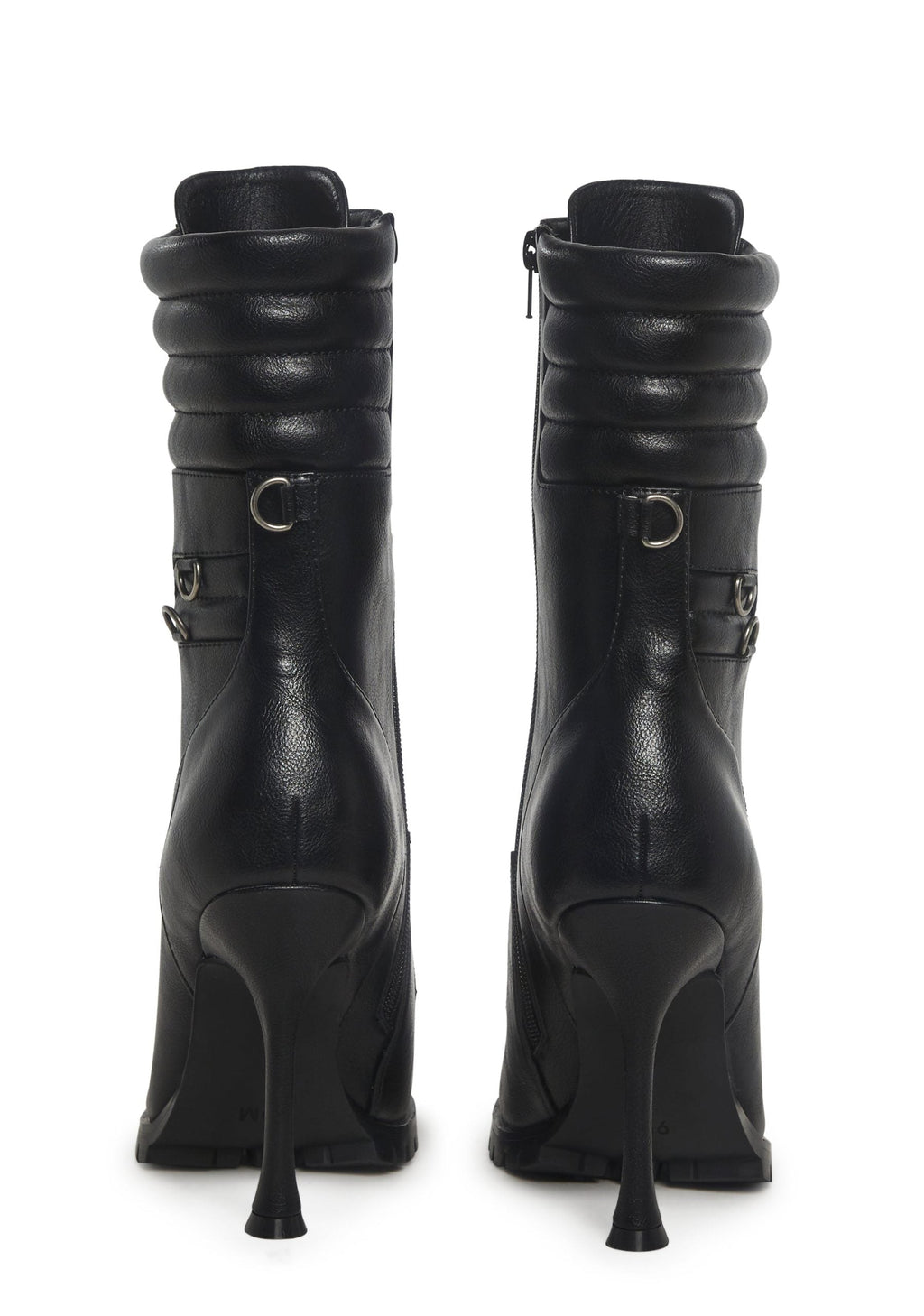 Future Frenemy Heeled Booties – Black