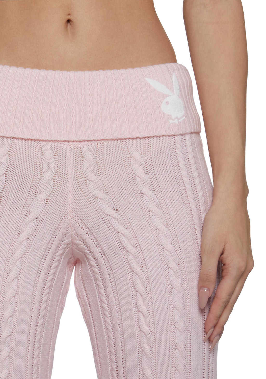Cable Knit Yoga Pants
