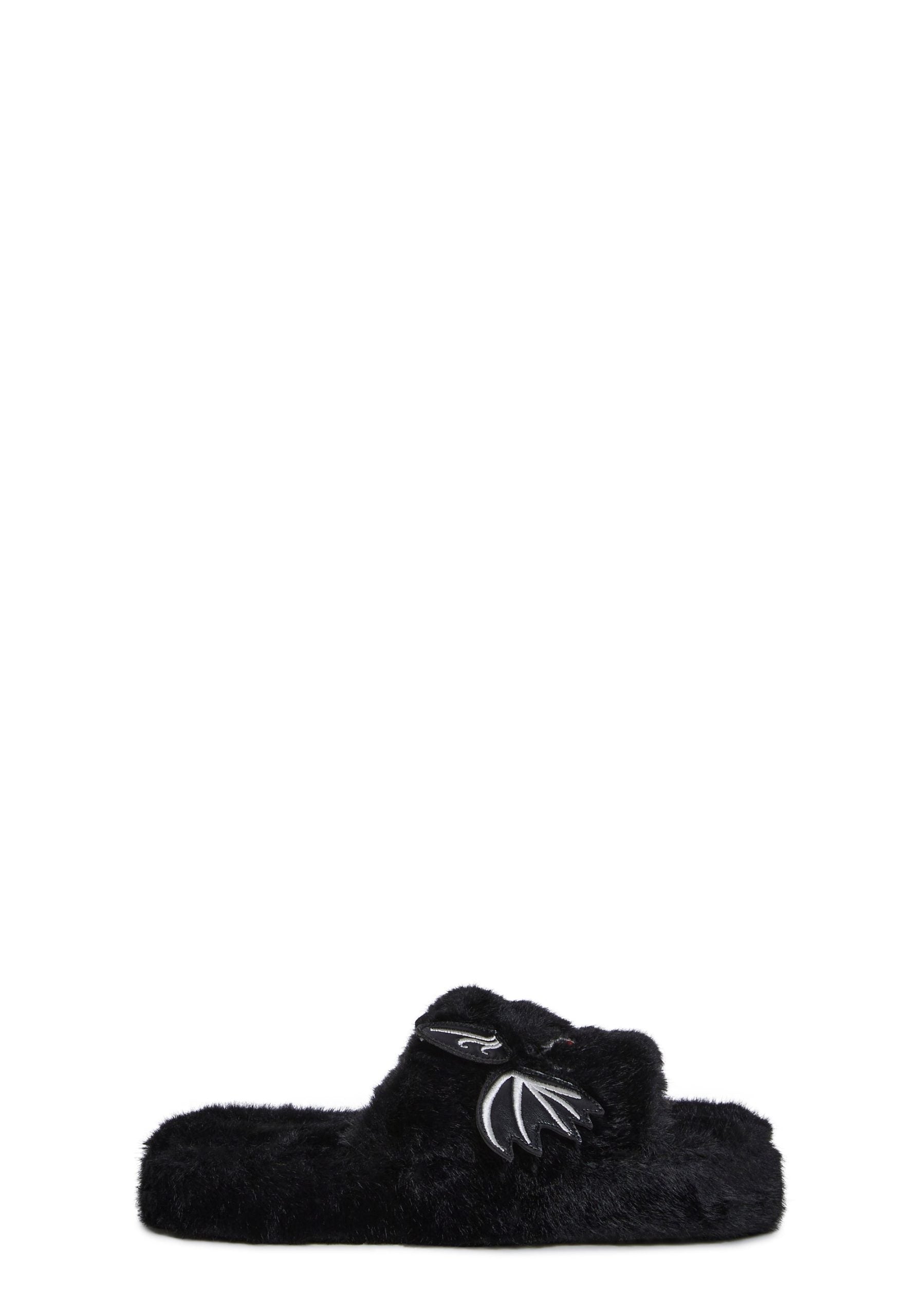 Fanged Bat Slippers