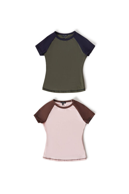 Casual Day Raglan Tee 2 Pack Set