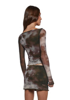My Life Now Mesh Long Sleeve Top