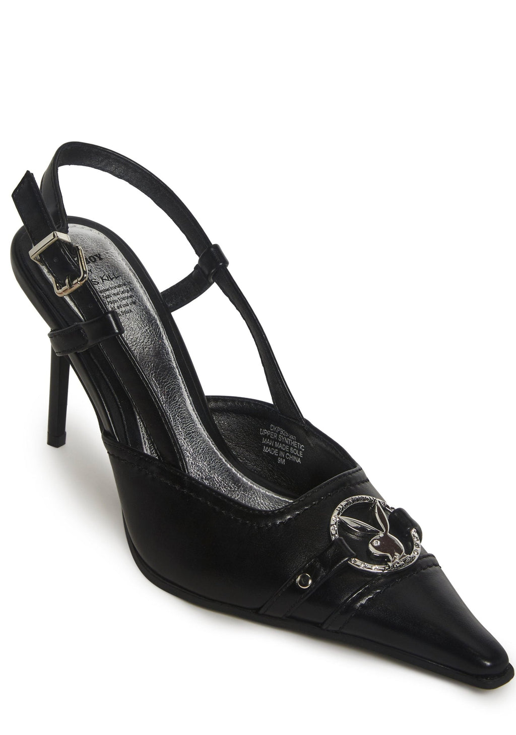Bunny Charm Peep Toe Heels
