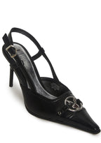 Bunny Charm Peep Toe Heels