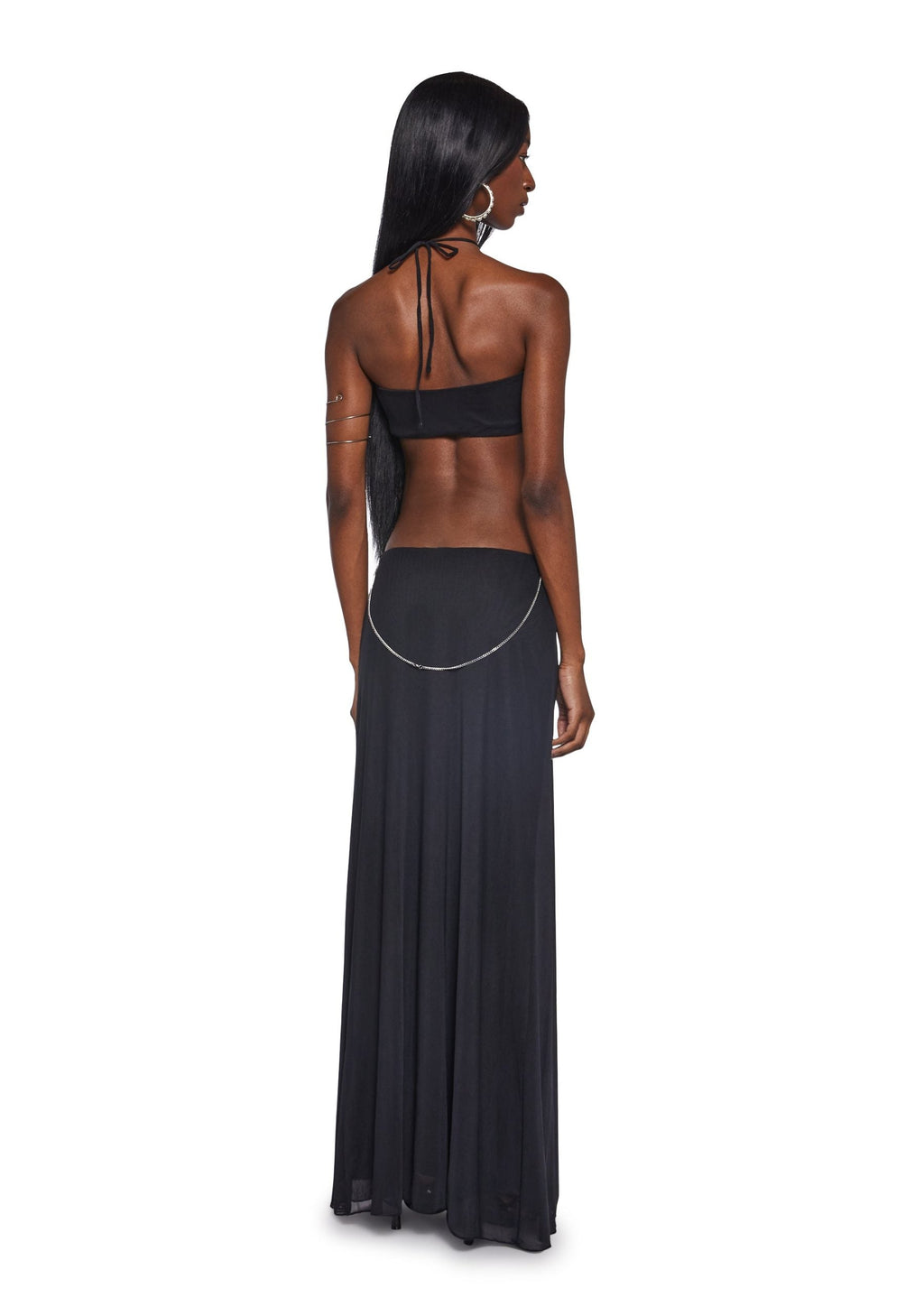 Dance Pulse Maxi Dress – Black