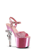 Revolver-709 Gun Heels – Baby Pink