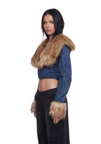 Covet Moto Jacket – Denim