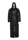 Detachable Motocross Long Coat