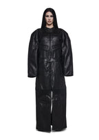 Detachable Motocross Long Coat