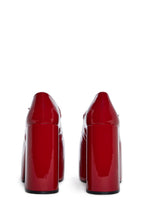 Macabre Meetup Platform Mary Janes – Red