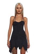 Oracle Of Delphi Mini Dress – Black