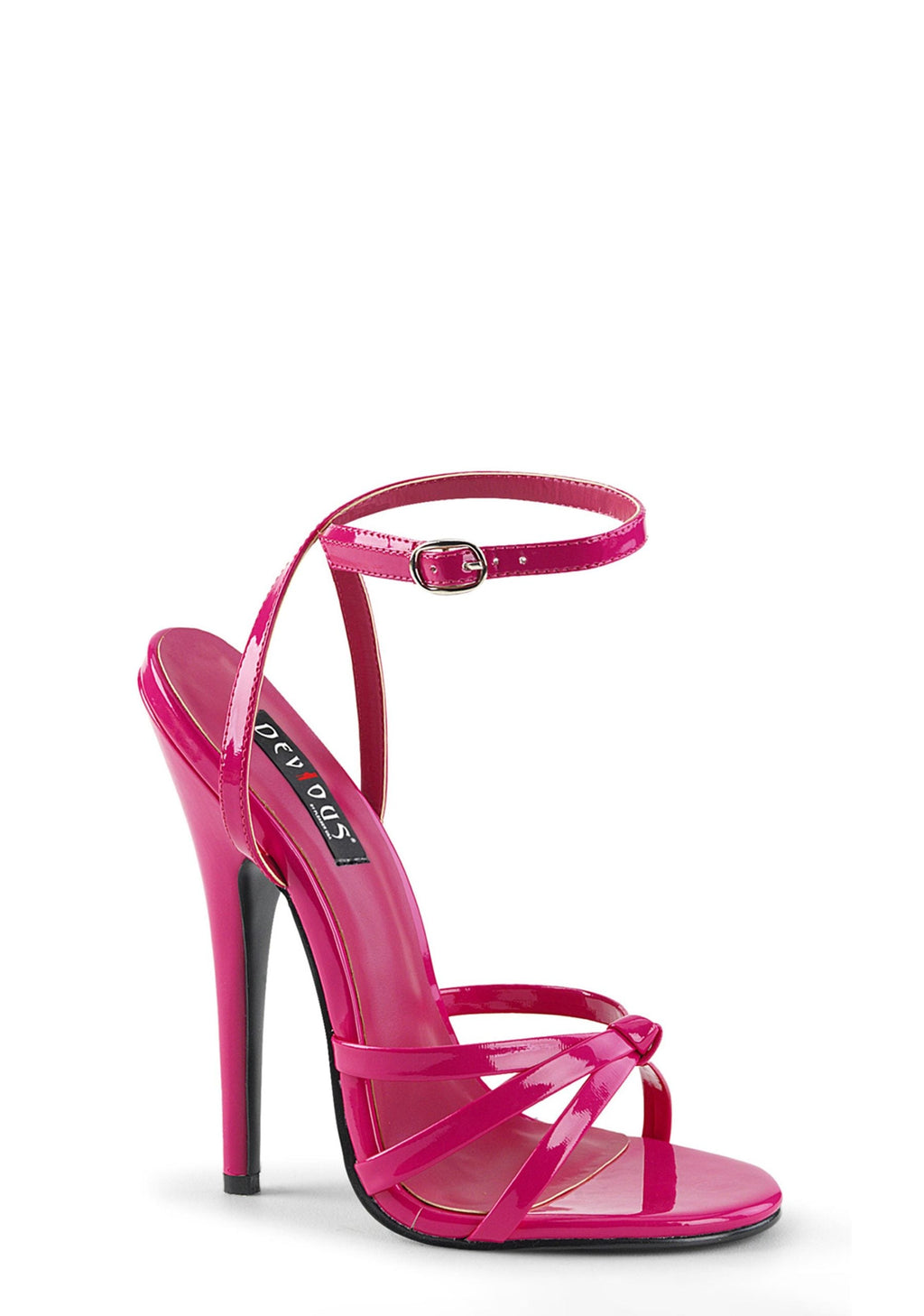 Domina-108 Wrap Heels – Pink