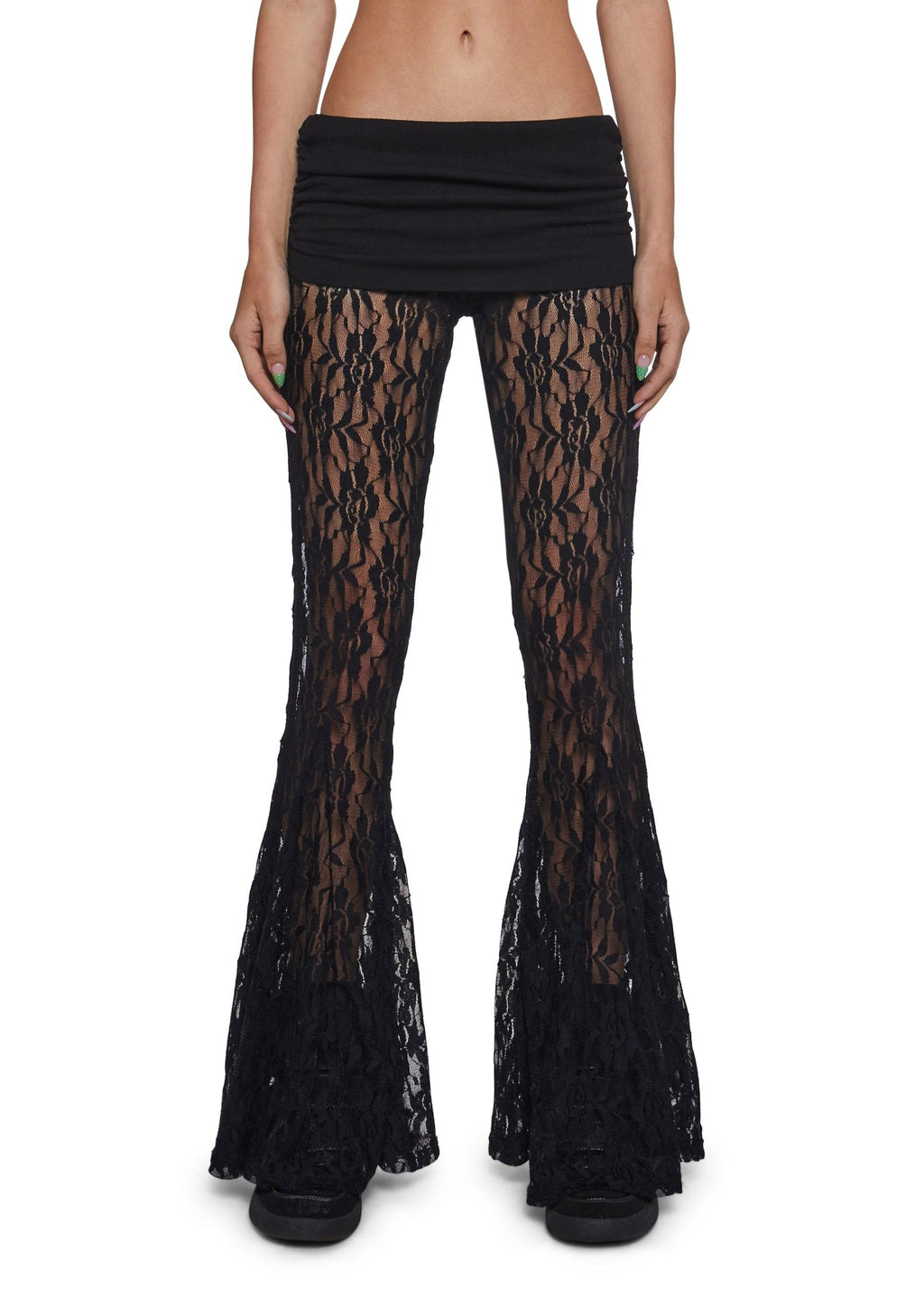 Siren Moves Lace Flare Pants