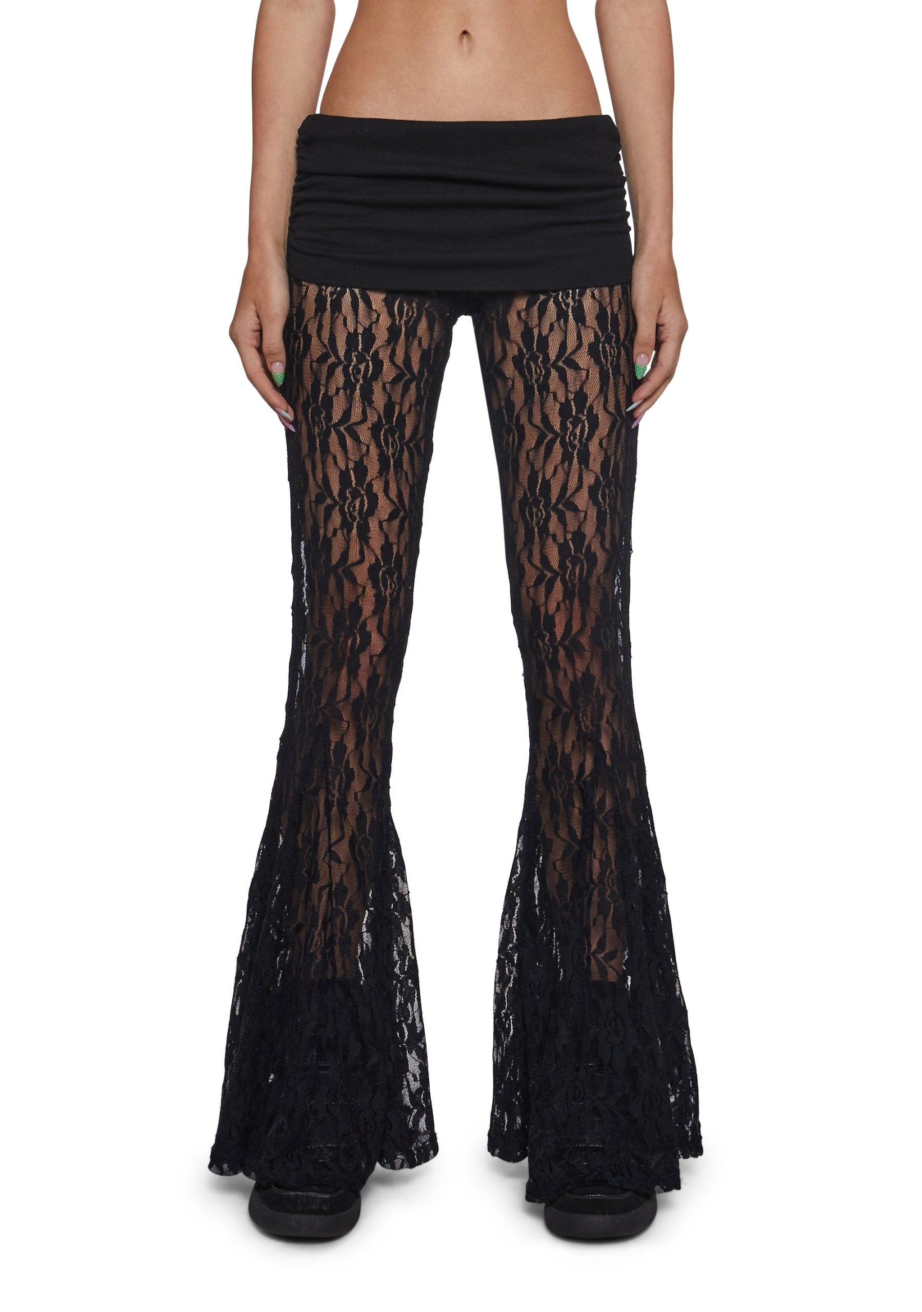 Siren Moves Lace Flare Pants