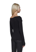 Step Up Long Sleeve Top – Black