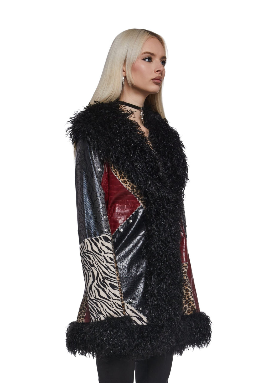 Savage Ways Patchwork Coat
