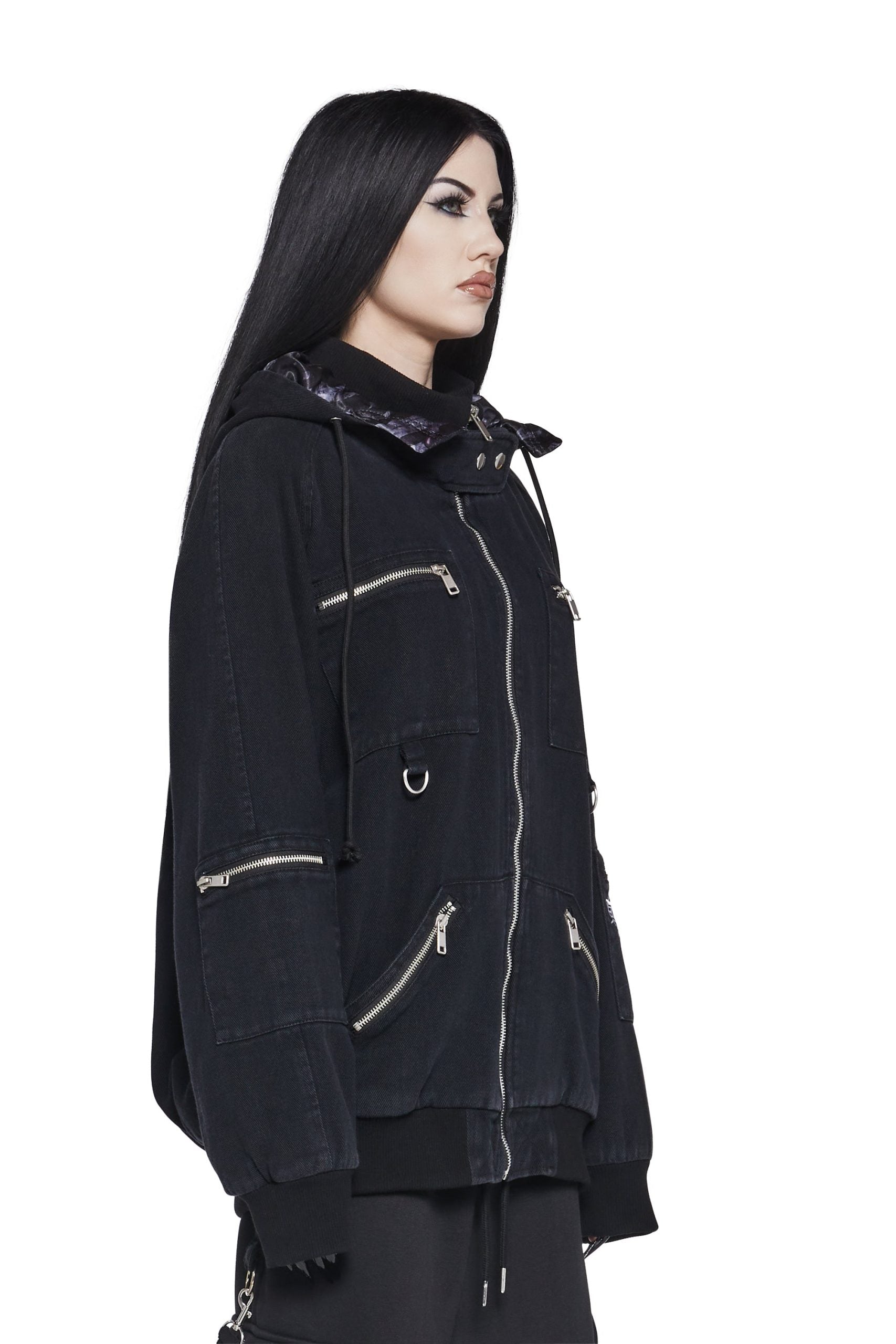 Deeper Layers Washed Denim Jacket