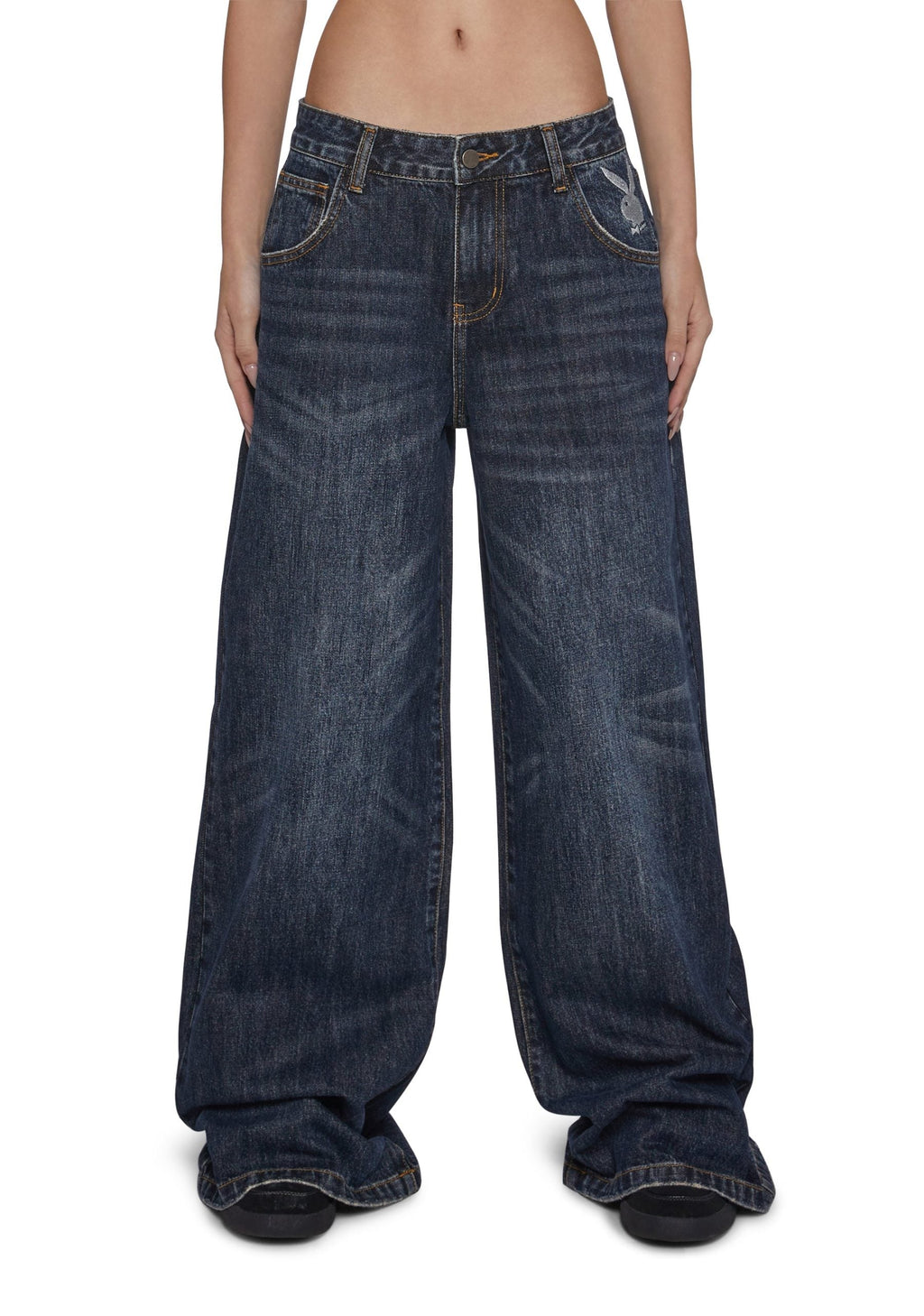 Sinful Attitude Wide Leg Jeans – Playboy