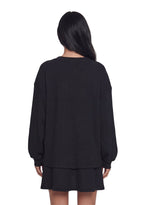 First Glances Trapeze Dress – Black