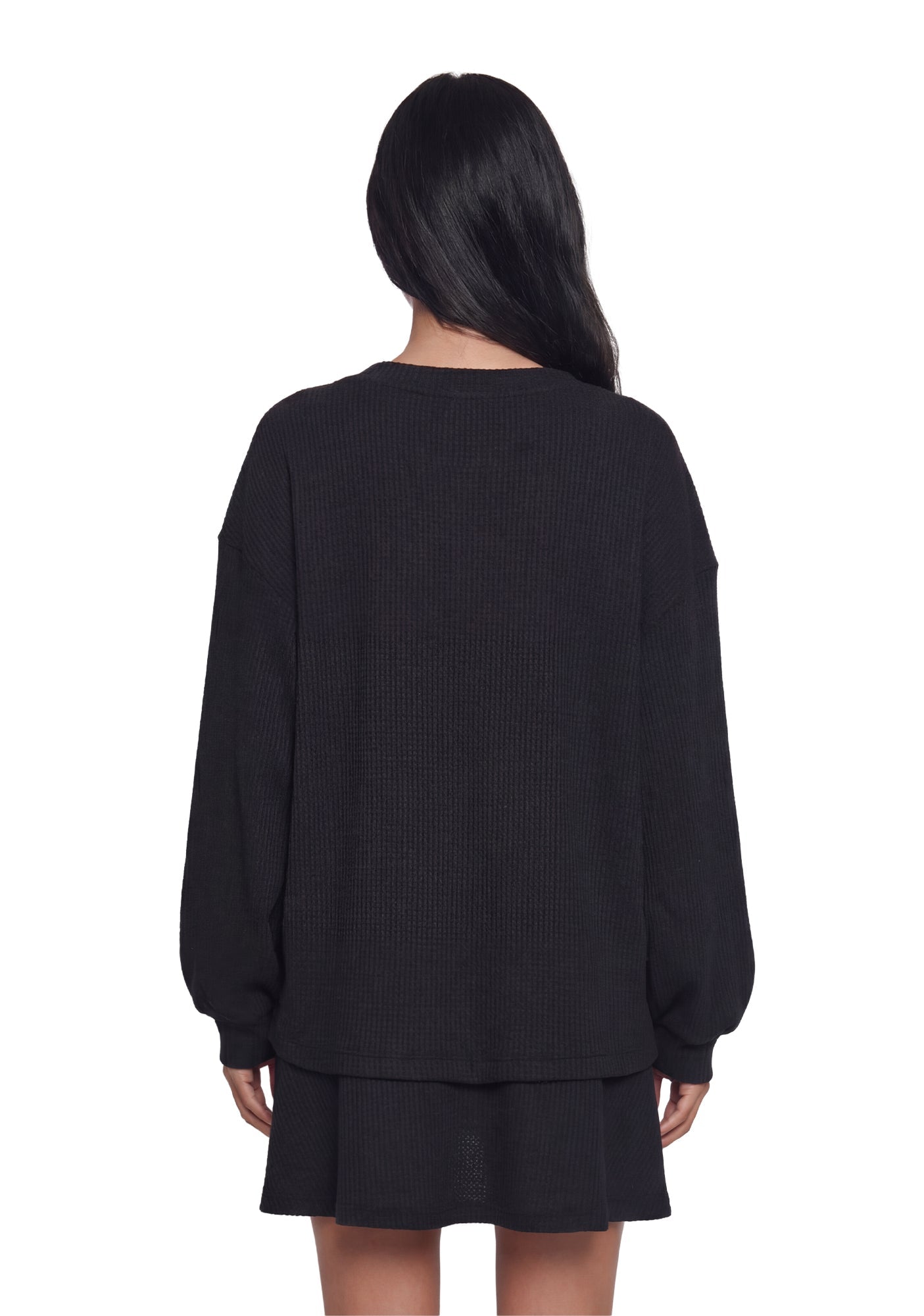 First Glances Trapeze Dress – Black