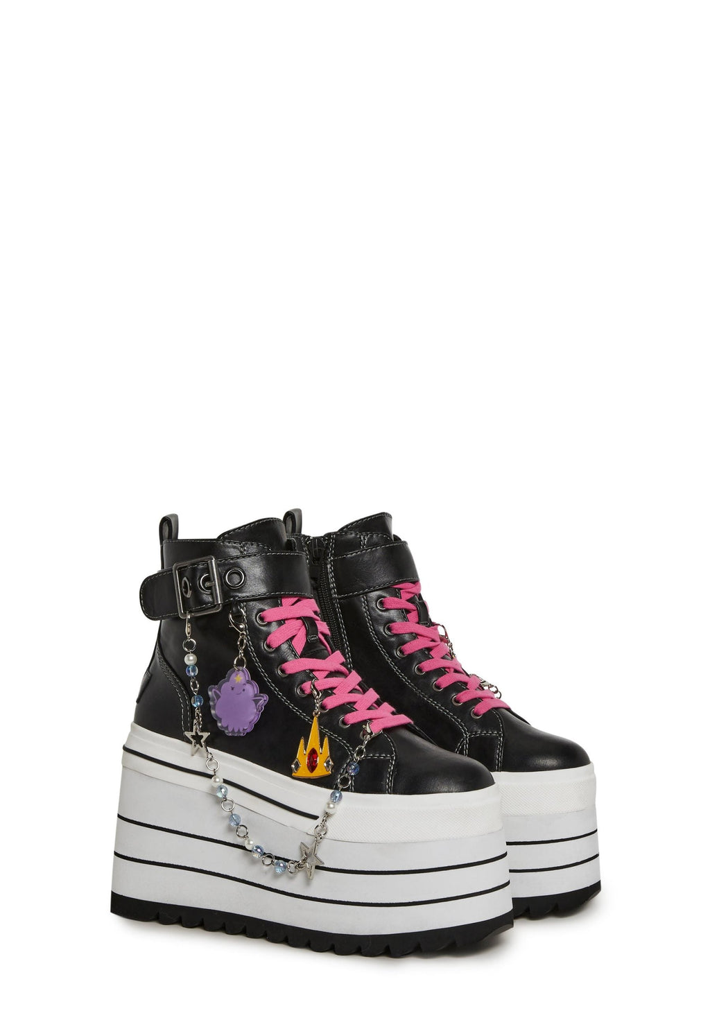 Adventure Time Charm Platform Sneakers