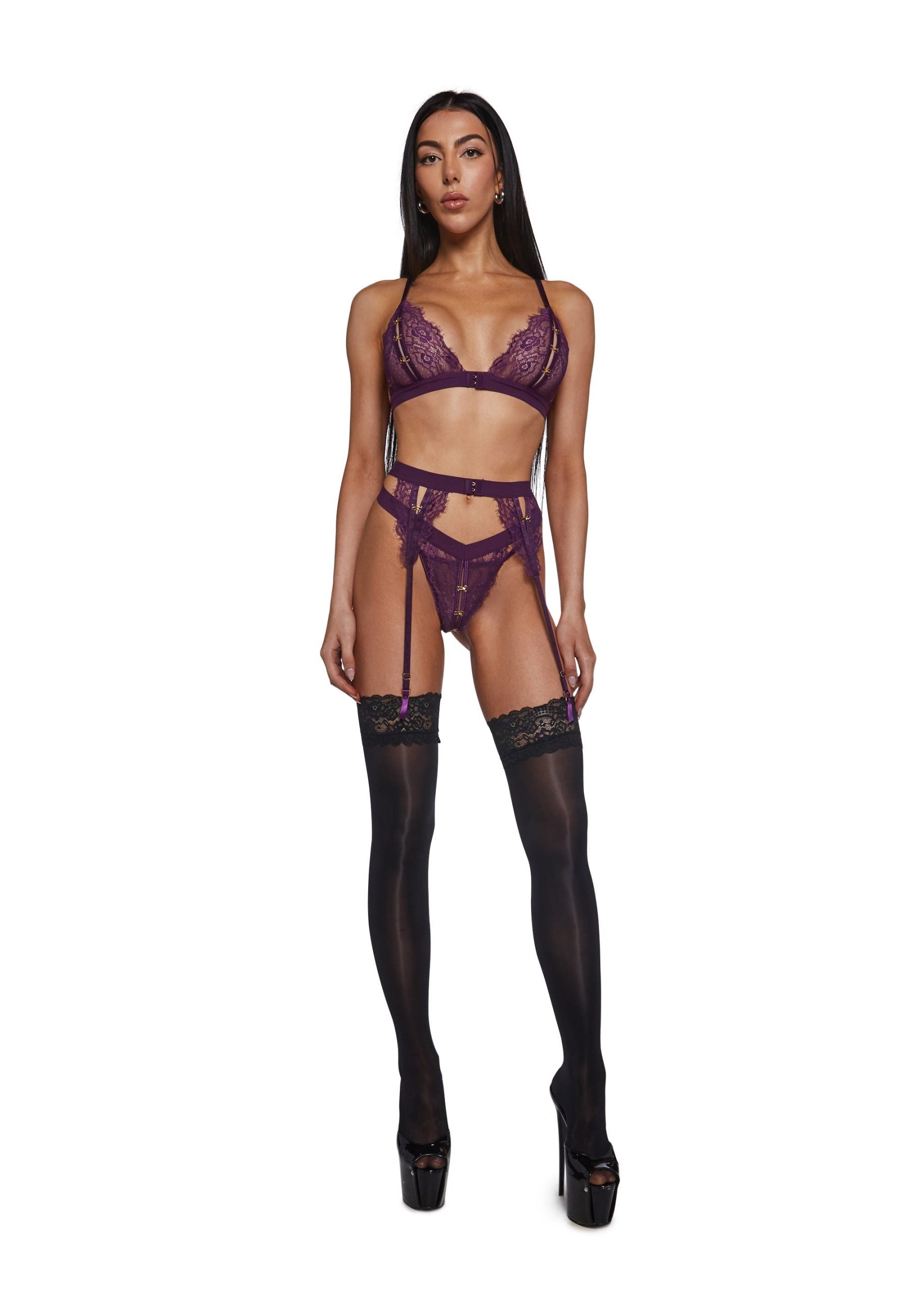 Lace Fetish 3-Piece Set