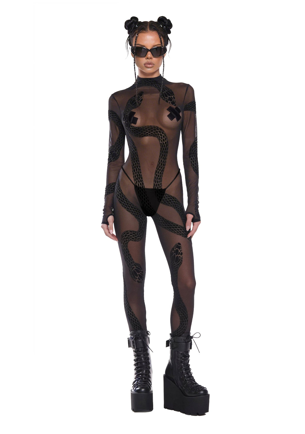 Crash N’ Burn Mesh Catsuit