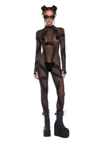 Crash N’ Burn Mesh Catsuit