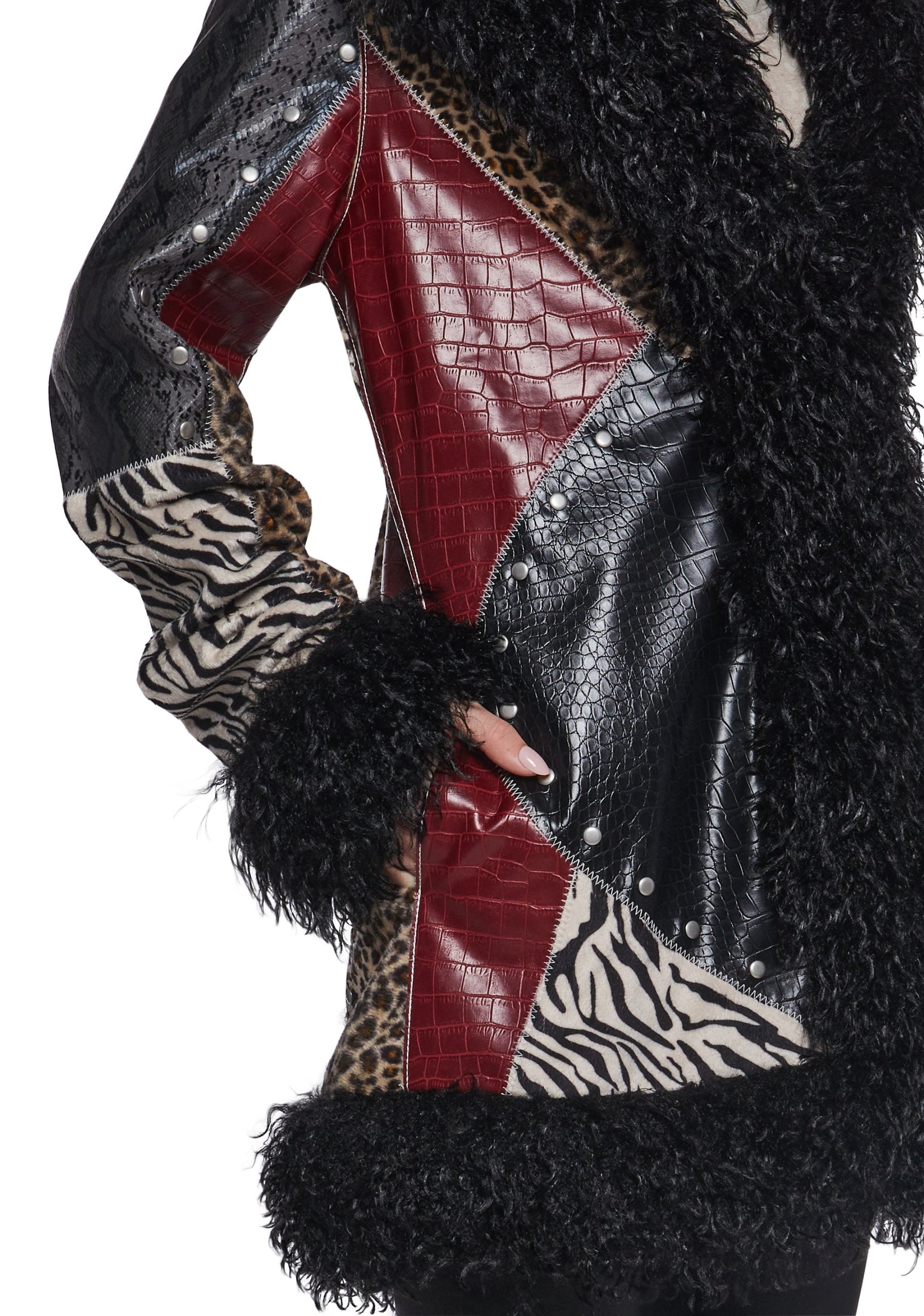 Savage Ways Patchwork Coat
