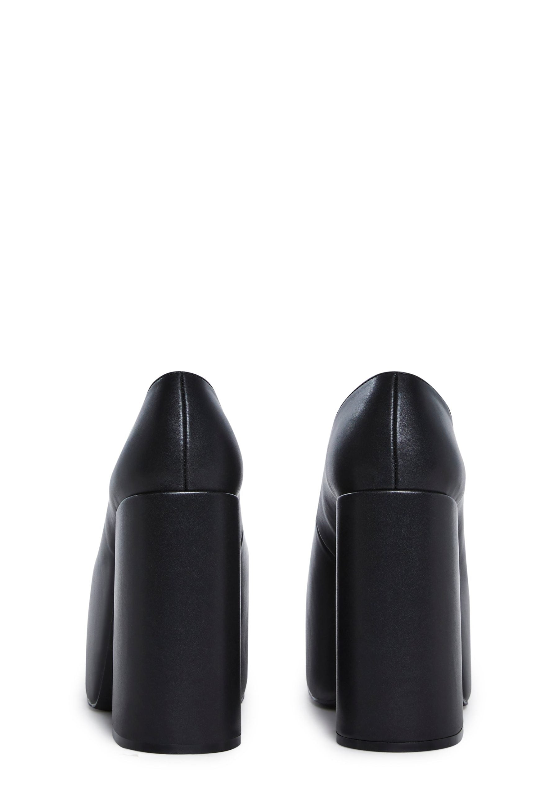 Macabre Meetup Platform Mary Janes – Black