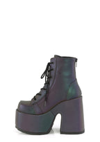 Camel-203 Platform Ankle Boots